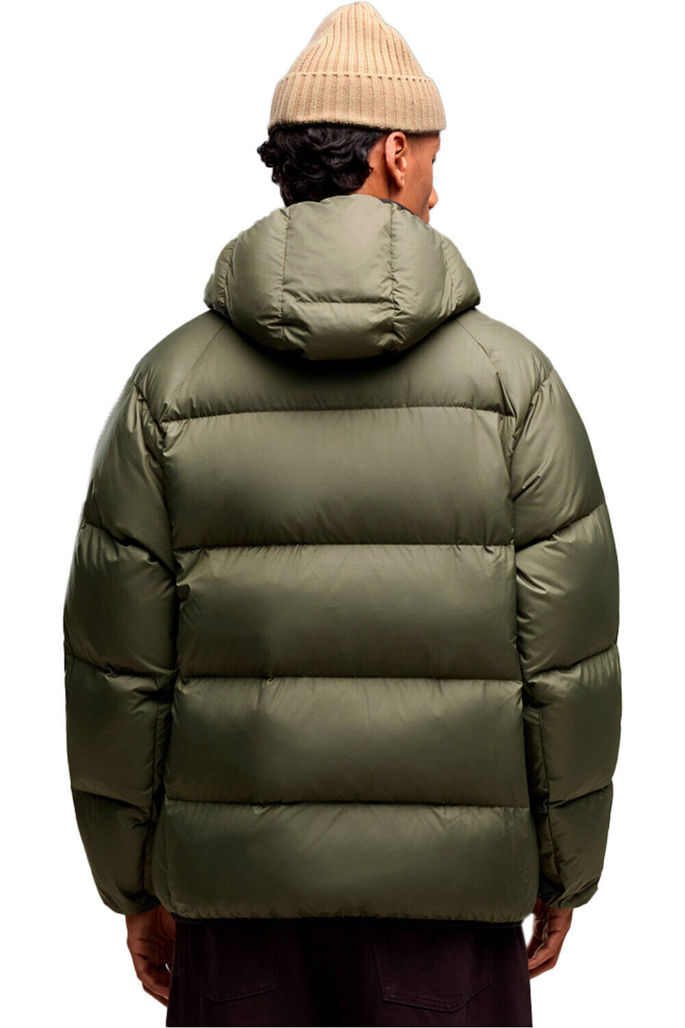 Puma chaquetas hombre Hooded Down Puffer J vista trasera