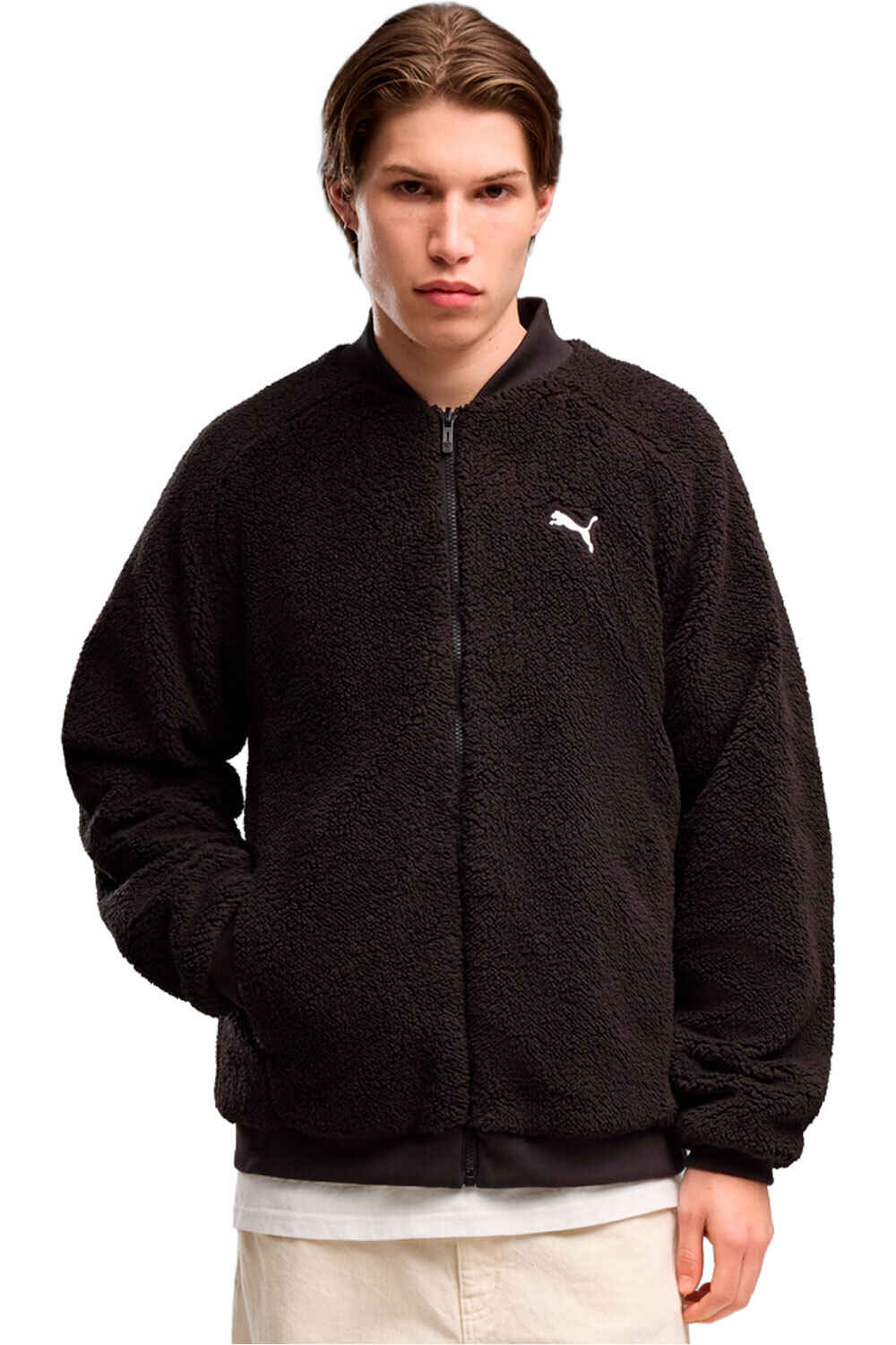 Puma chaquetas hombre Reversible Sherpa Bo vista frontal