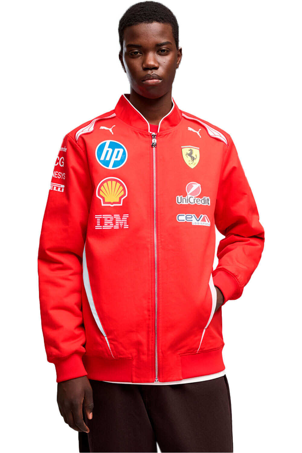 Puma chaquetas hombre SF Replica Drivers A vista frontal