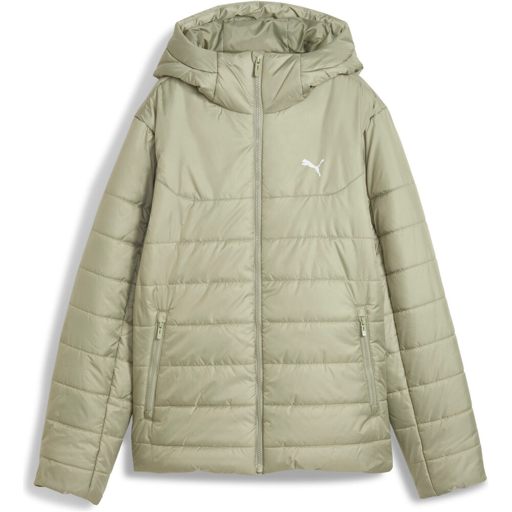 Puma chaquetas mujer ESS Hooded Padded Ja vista detalle