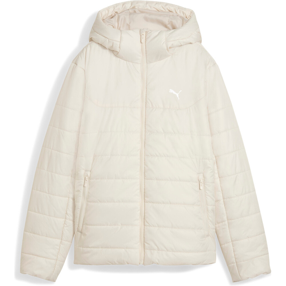 Puma chaquetas mujer ESS Hooded Padded Ja vista detalle