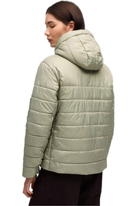 Puma chaquetas mujer ESS Hooded Padded Ja vista trasera