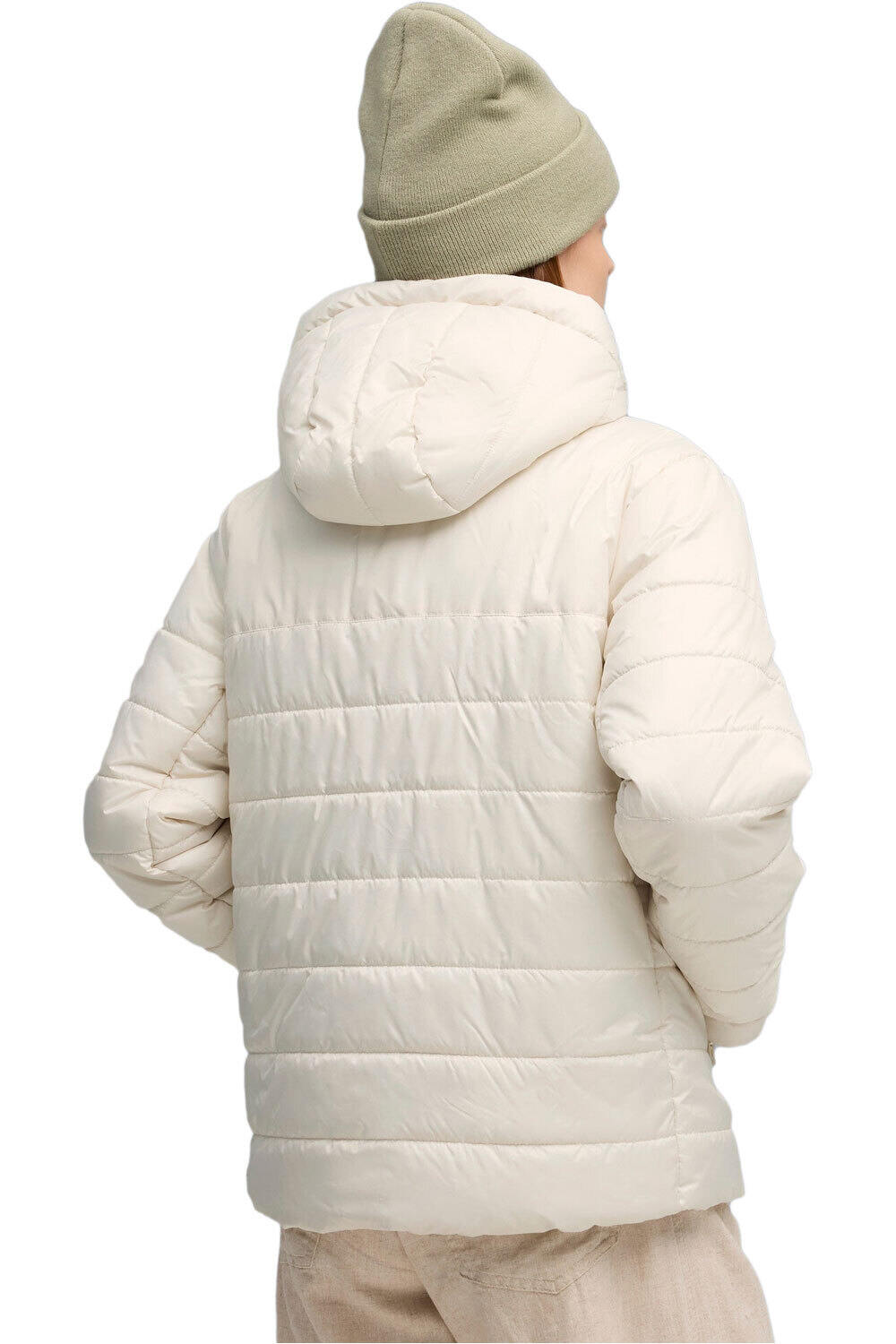 Puma chaquetas mujer ESS Hooded Padded Ja vista trasera