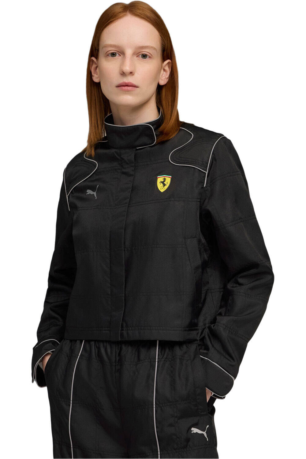 Puma chaquetas mujer Ferrari Premium WMN vista frontal