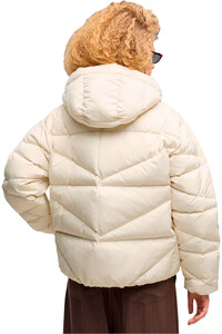 Puma chaquetas mujer Hooded Down Puffer J vista trasera