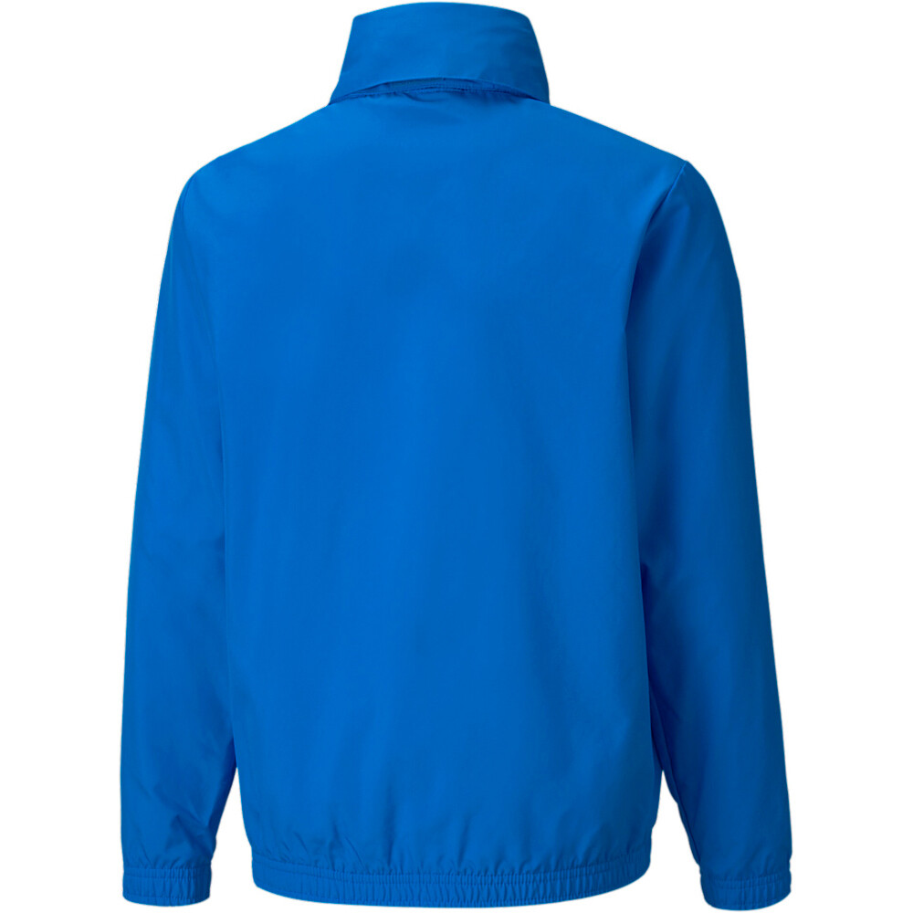 Puma chubasquero y chaquetones entrenamiento fútbol niño teamRISE All Weather Jkt Jr vista trasera
