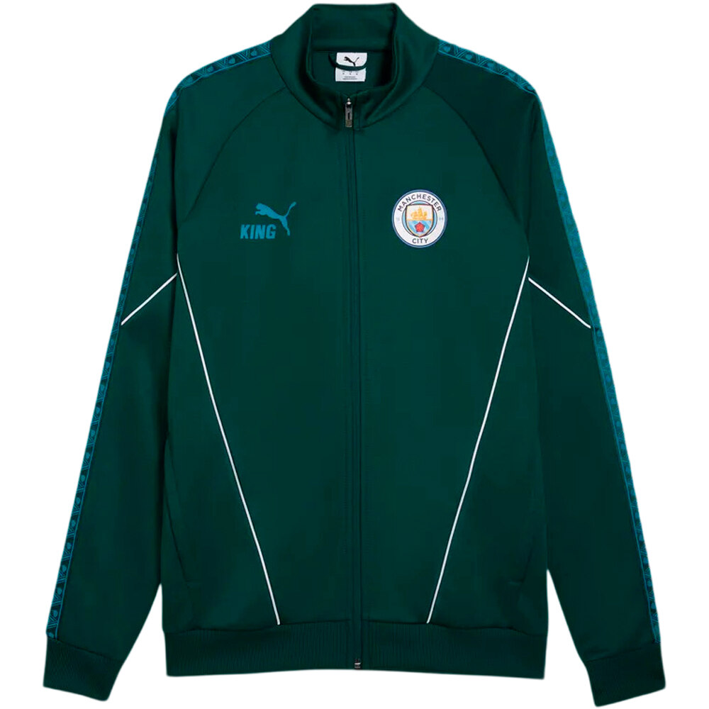 Puma chubasqueros y chaquetones entrenamiento fútbol MCFC KING Anthem Jac 04