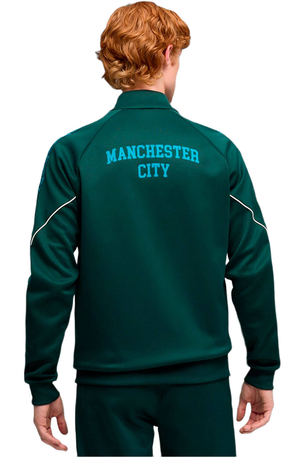 Puma chubasqueros y chaquetones entrenamiento fútbol MCFC KING Anthem Jac vista trasera