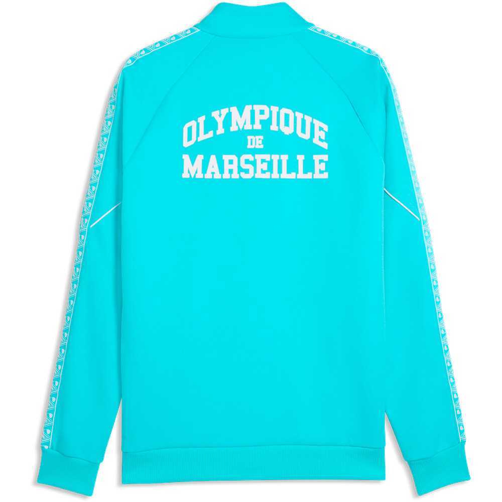 Puma chubasqueros y chaquetones entrenamiento fútbol OM KING Anthem Jacke vista trasera