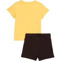 Puma conjunto bebé MINICATS ESS Tee and Shorts Set INF vista trasera