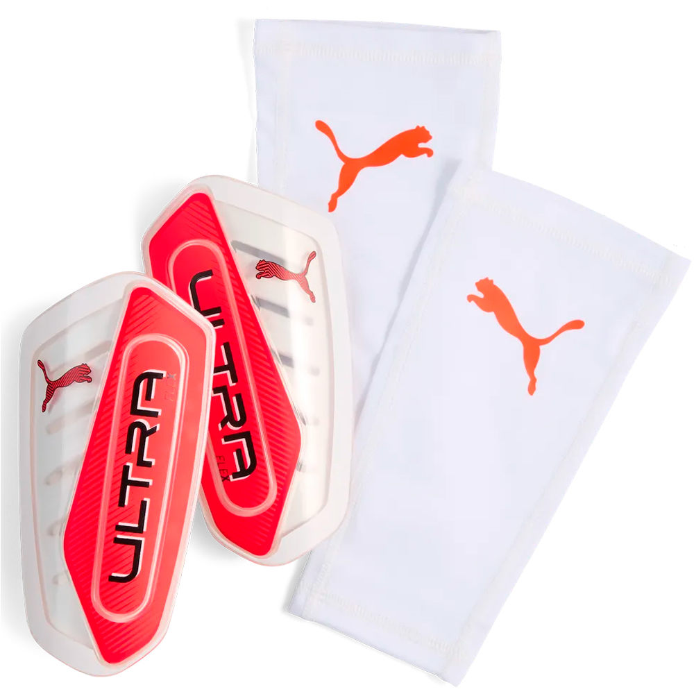 Puma espinilleras ULTRA FLEX SLEEVE BLRO vista frontal
