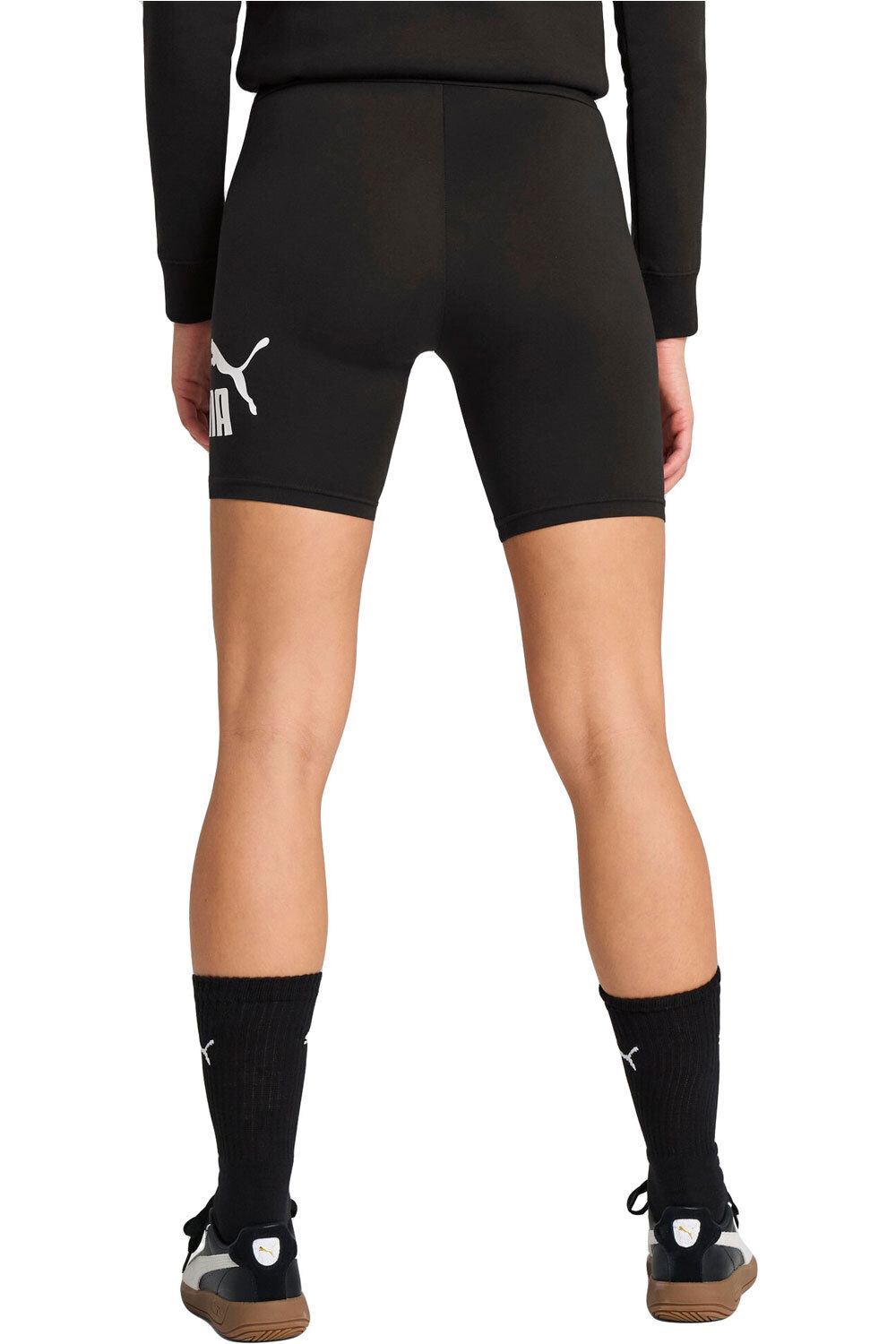 Puma Malla Corta Mujer ESS No. 1 Logo 7 Short Leggings vista trasera