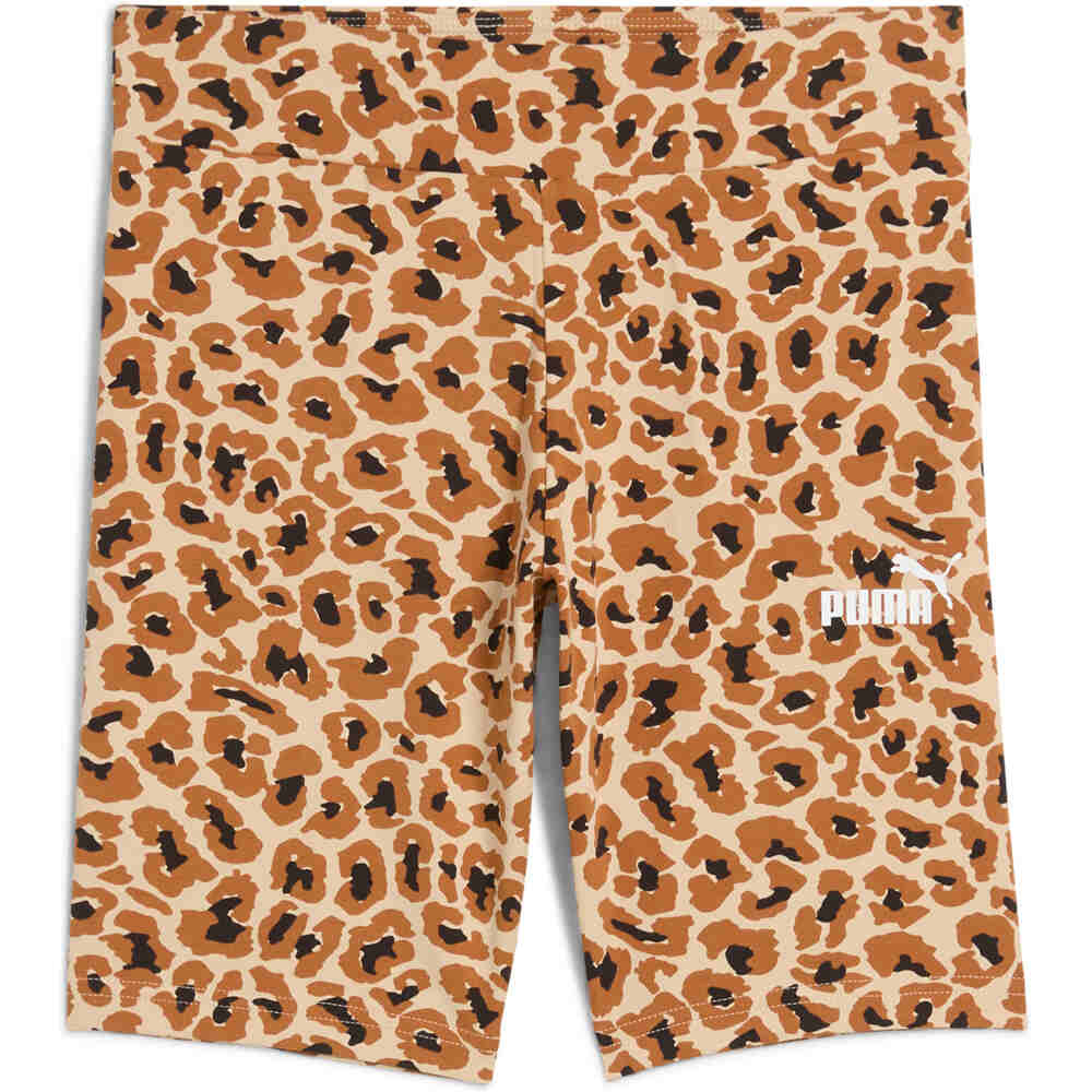 Puma malla corta niña ESS ANIMAL AOP Short Leggings G vista detalle