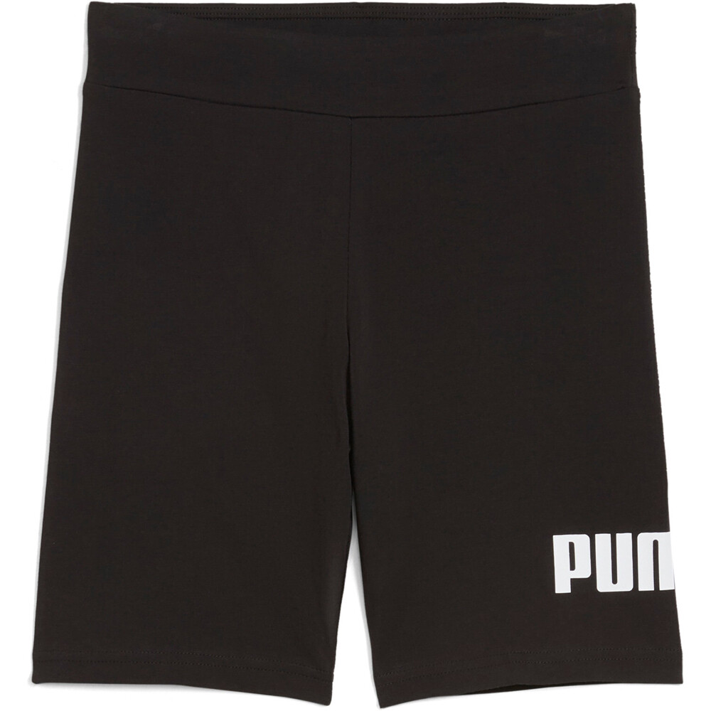 Puma malla corta niña ESS No. 1 Logo Short vista detalle