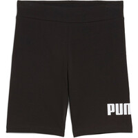 Puma malla corta niña ESS No. 1 Logo Short vista detalle
