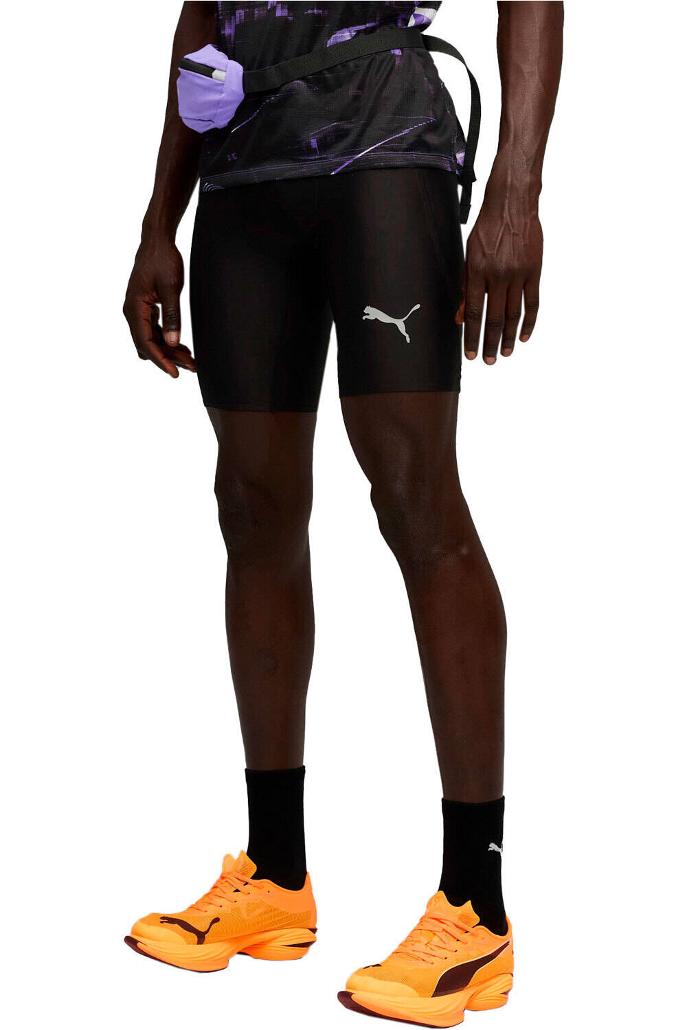 Puma malla corta running hombre M Raceday Ultraform vista frontal