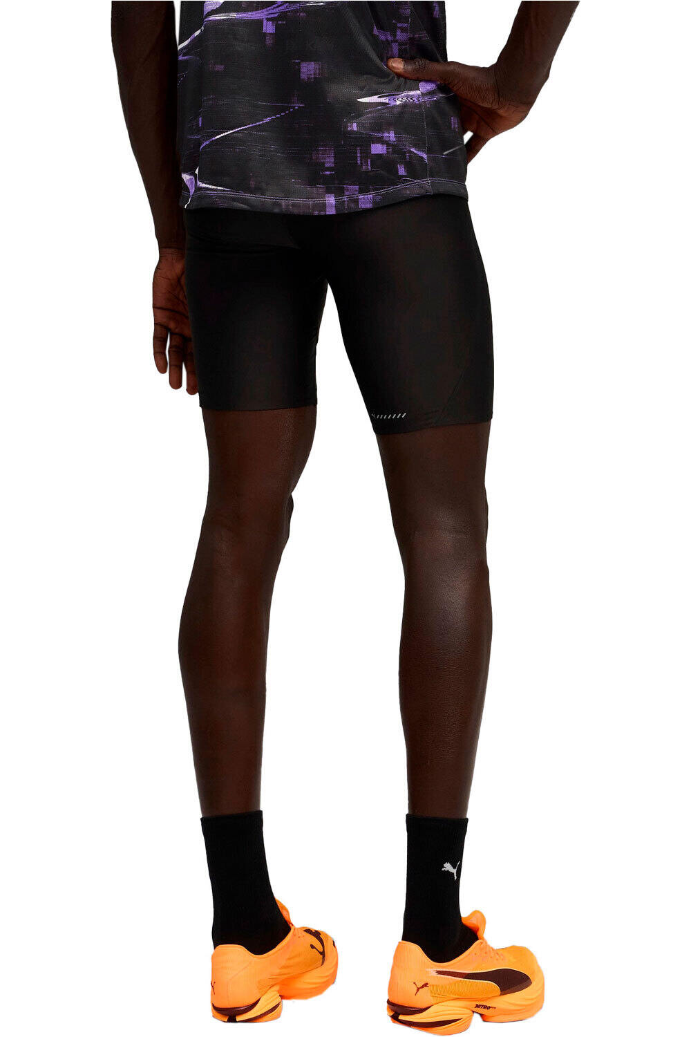 Puma malla corta running hombre M Raceday Ultraform vista trasera