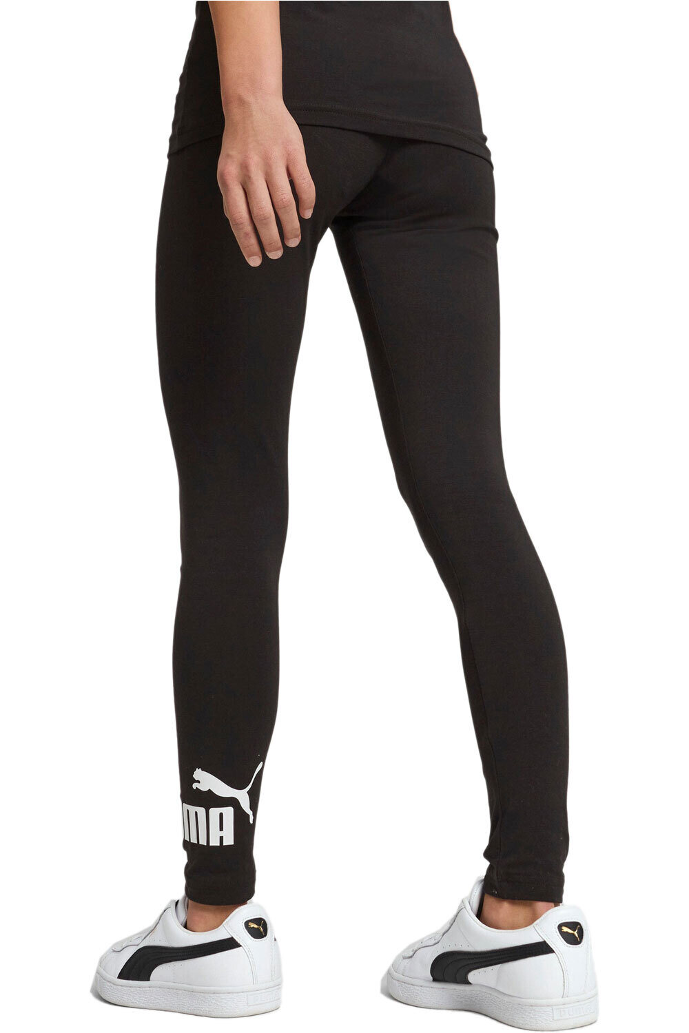 Puma malla larga niña ESS No. 1 Logo Leggi vista trasera