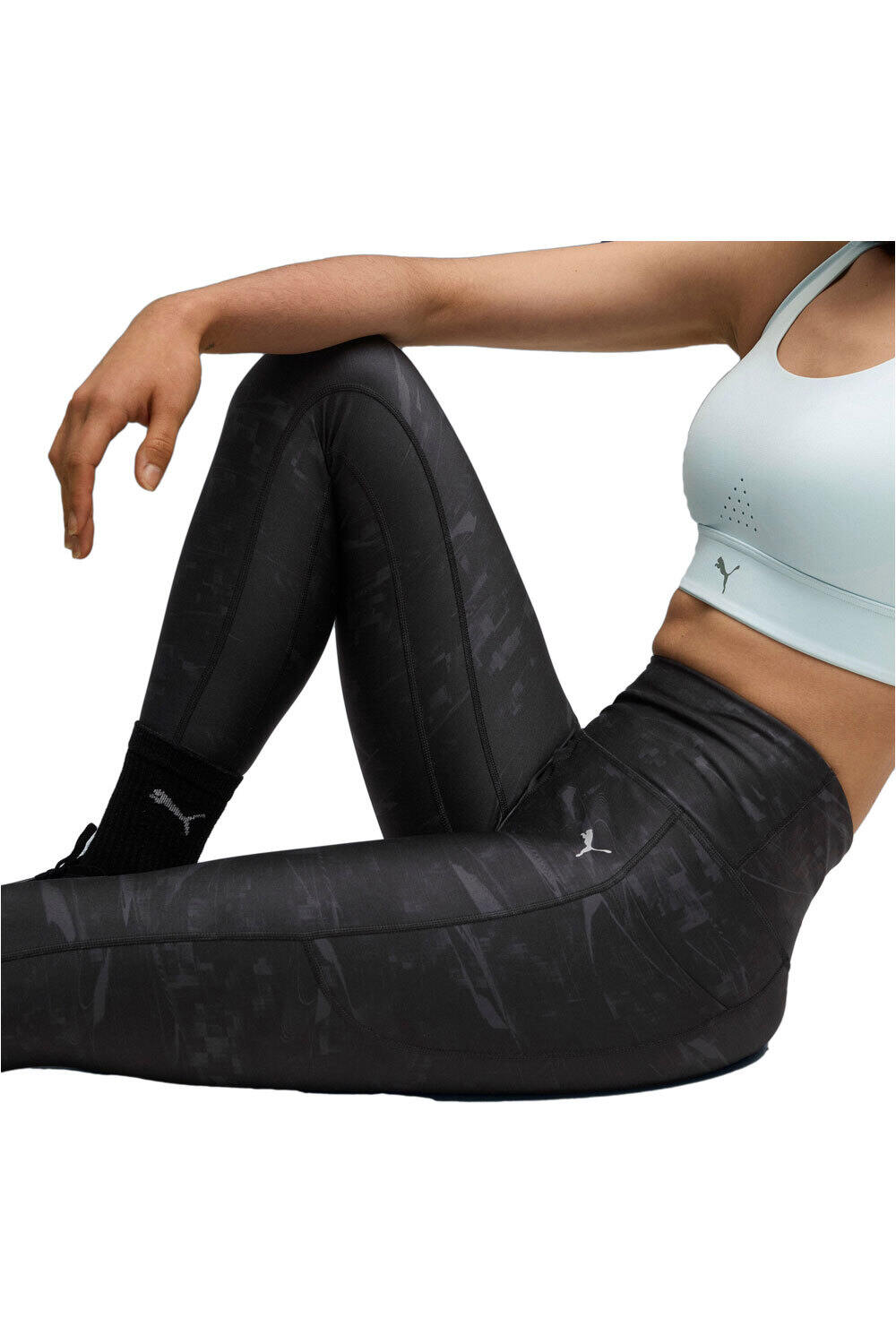 Puma malla larga running mujer W Run Velocity AOP T 03