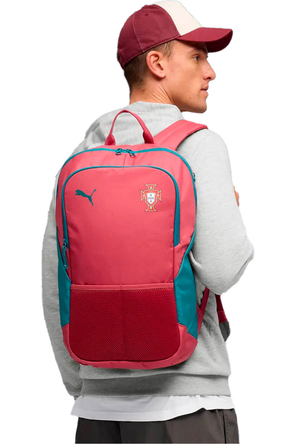 Puma mochila deporte FPF Backpack vista frontal