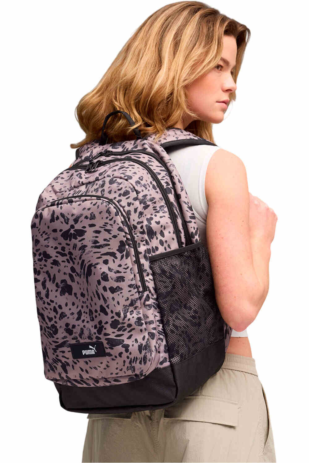 Puma mochila deporte PUMA ACADEMY AOP Bac vista frontal