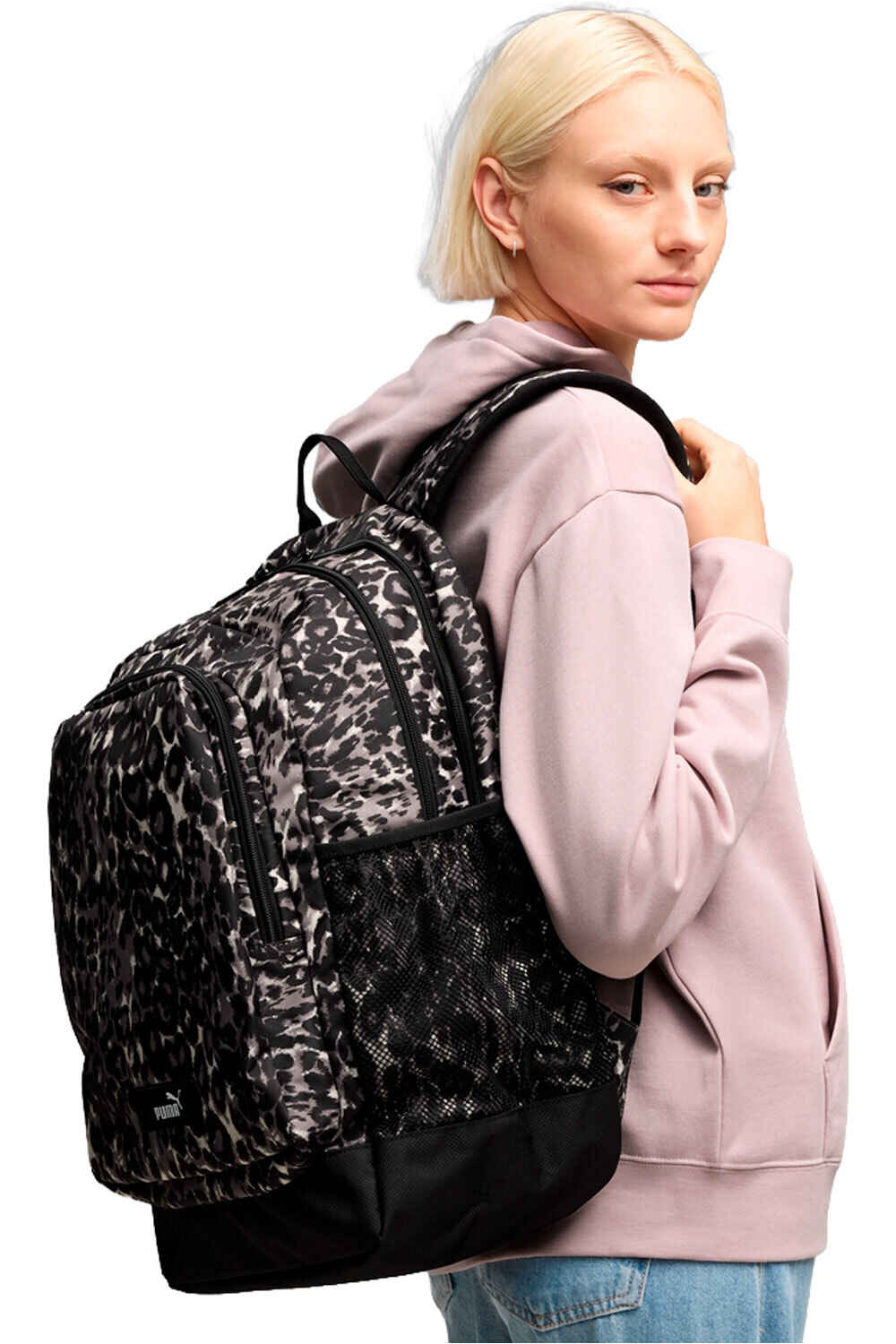 Puma mochila deporte PUMA ACADEMY AOP Bac vista frontal