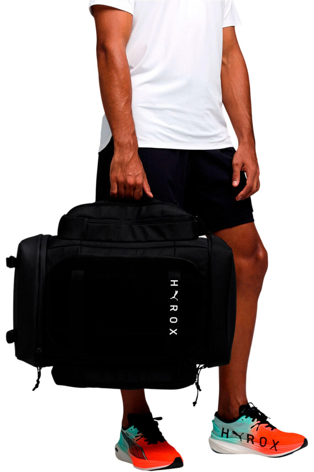 Puma mochila deporte PUMA x HYROX Backpac vista frontal