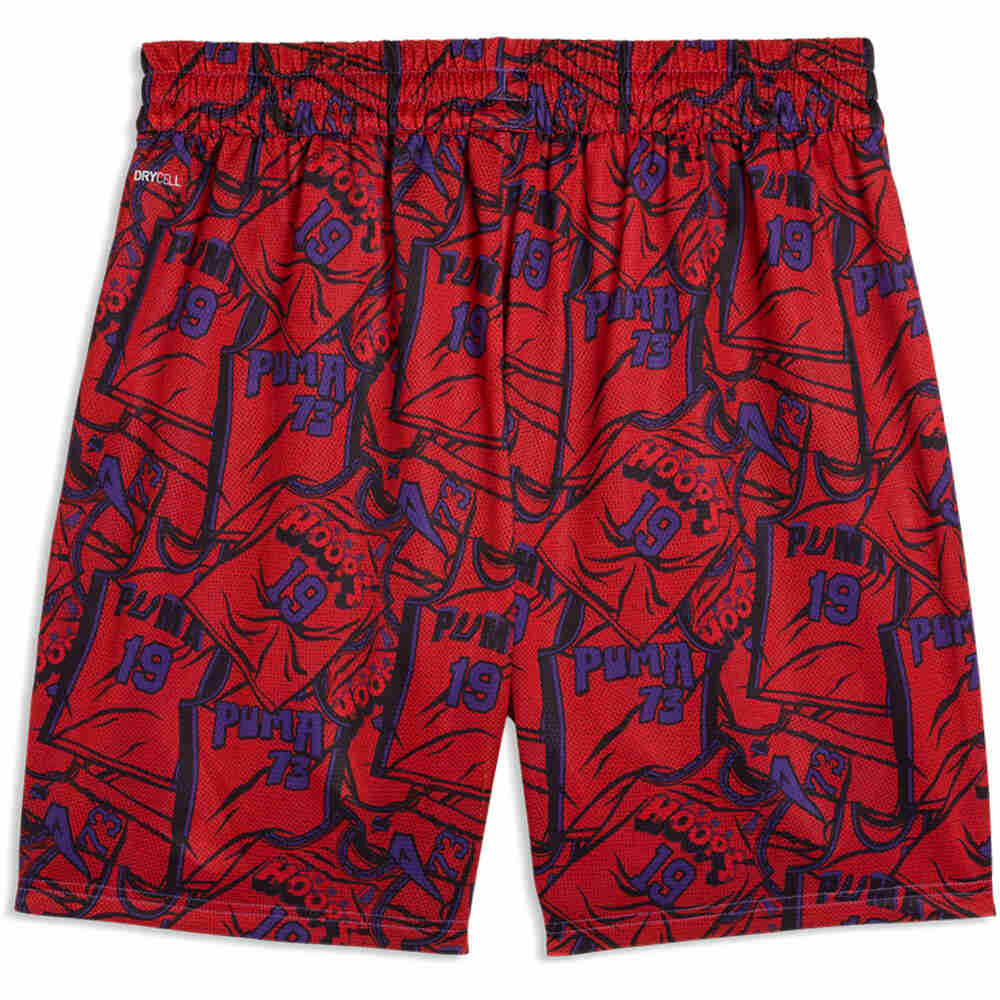 Puma pantalón baloncesto Flagrant Foul AOP 6 vista trasera