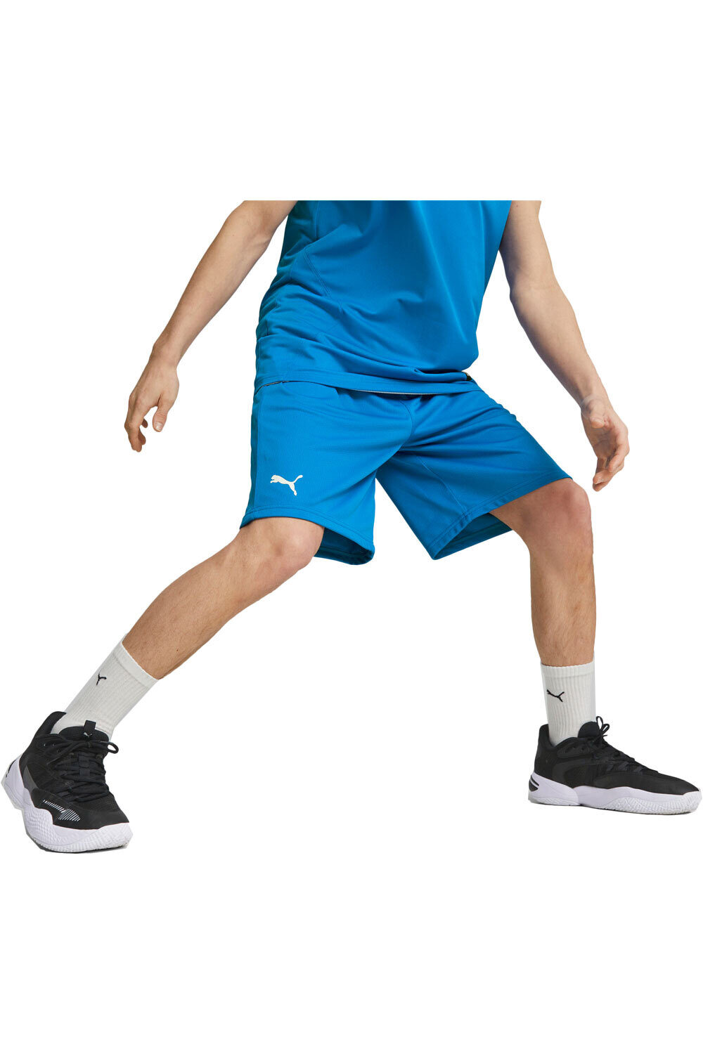 Puma pantalón baloncesto Hoops Team Practice vista frontal