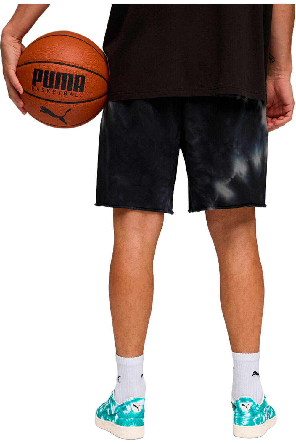 Puma pantalón baloncesto What The Fun FT Shor vista trasera