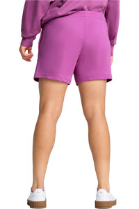 Puma pantalón corto deporte mujer ESS ELEVATED Mid-Rise Shorts 5 vista trasera