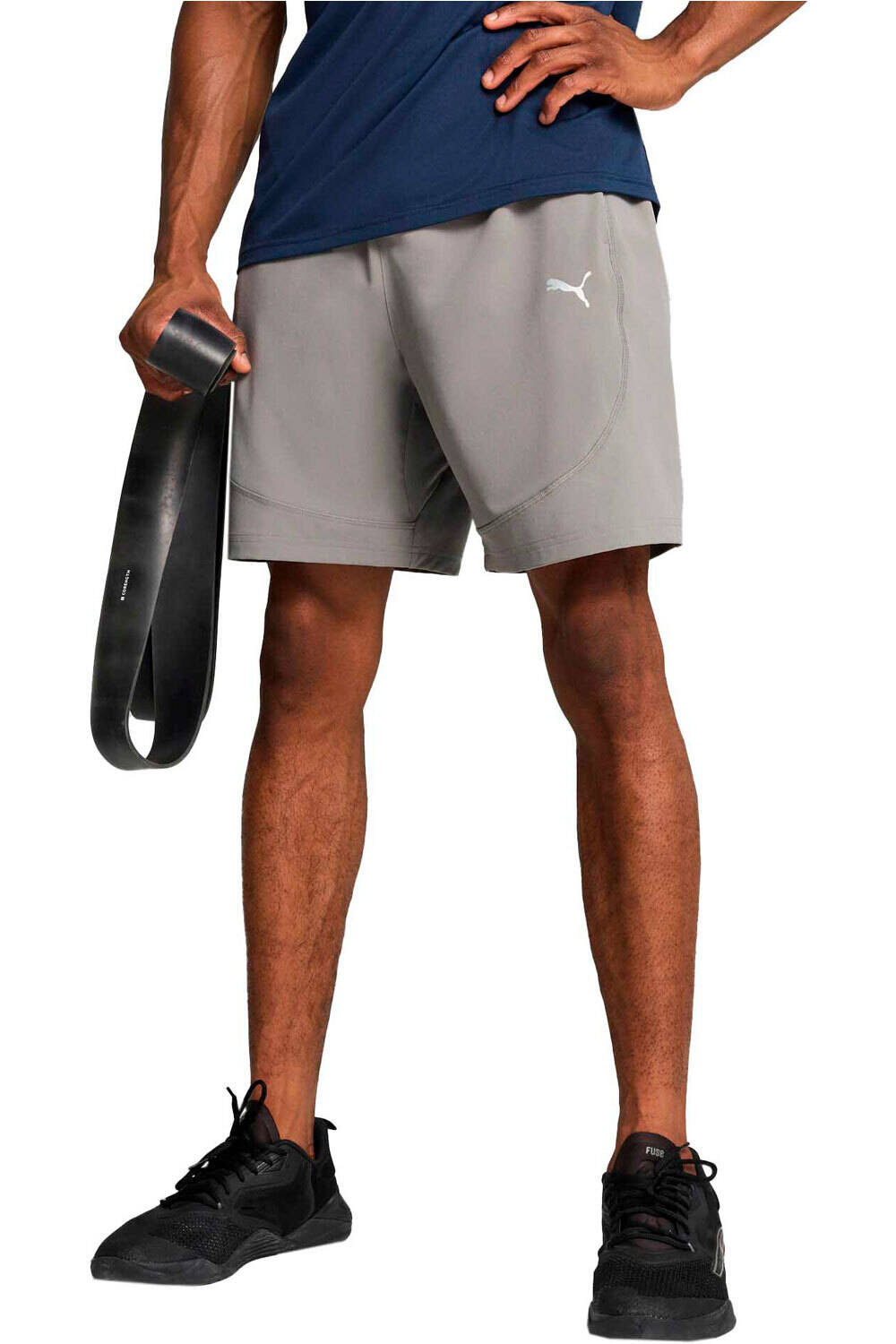Puma pantalón corto fitness hombre M PUMA FLEX 7 WOVEN vista frontal