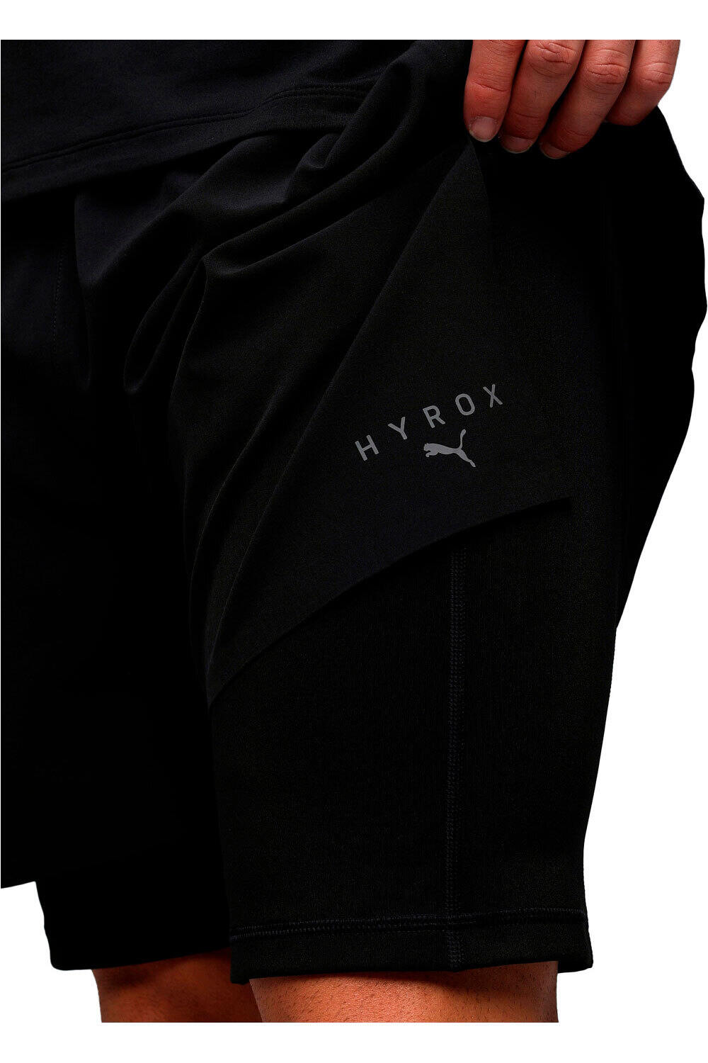 Puma pantalón corto fitness hombre M PUMA x HYROX 2in1 04