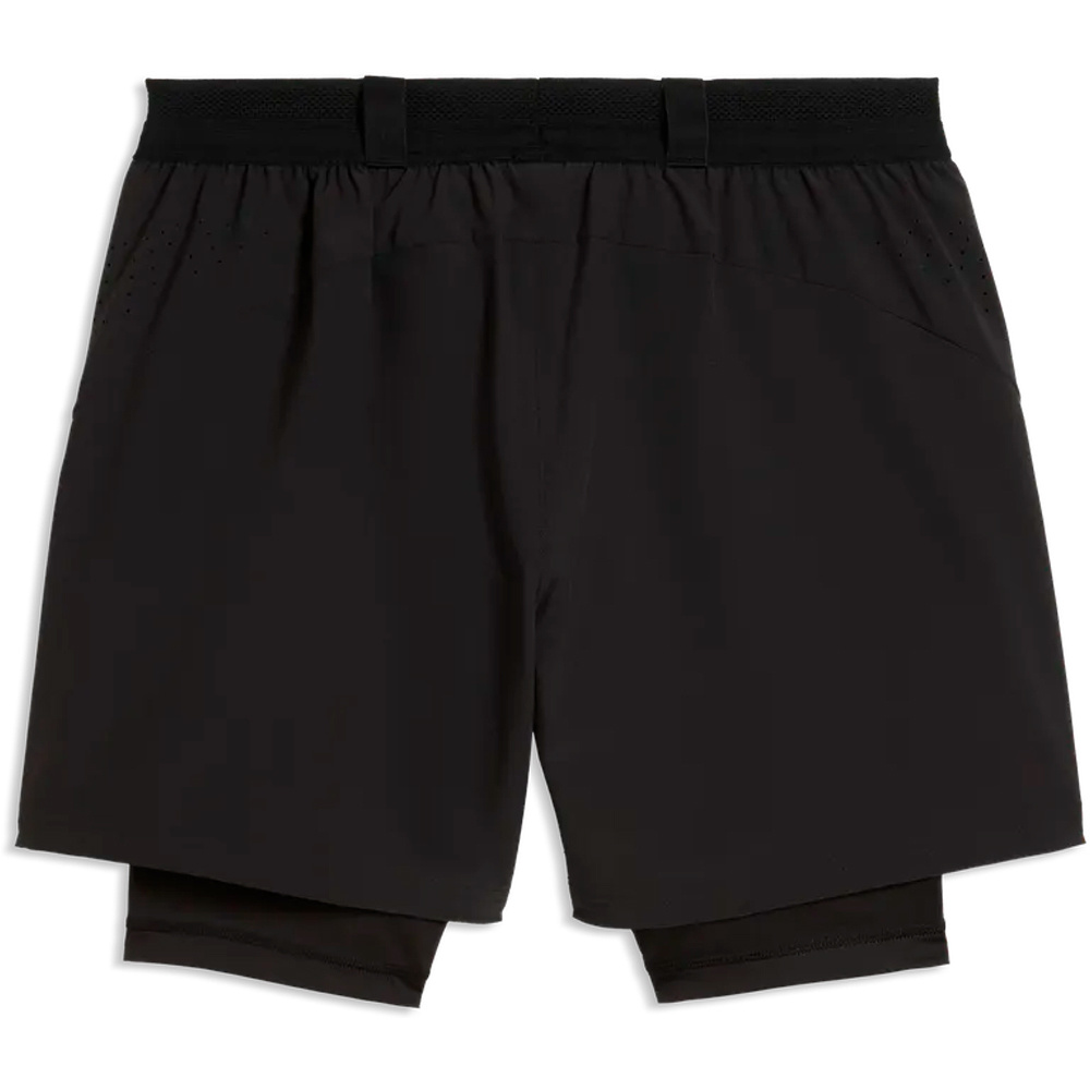 Puma pantalón corto fitness hombre M PUMA x HYROX 2in1 vista trasera