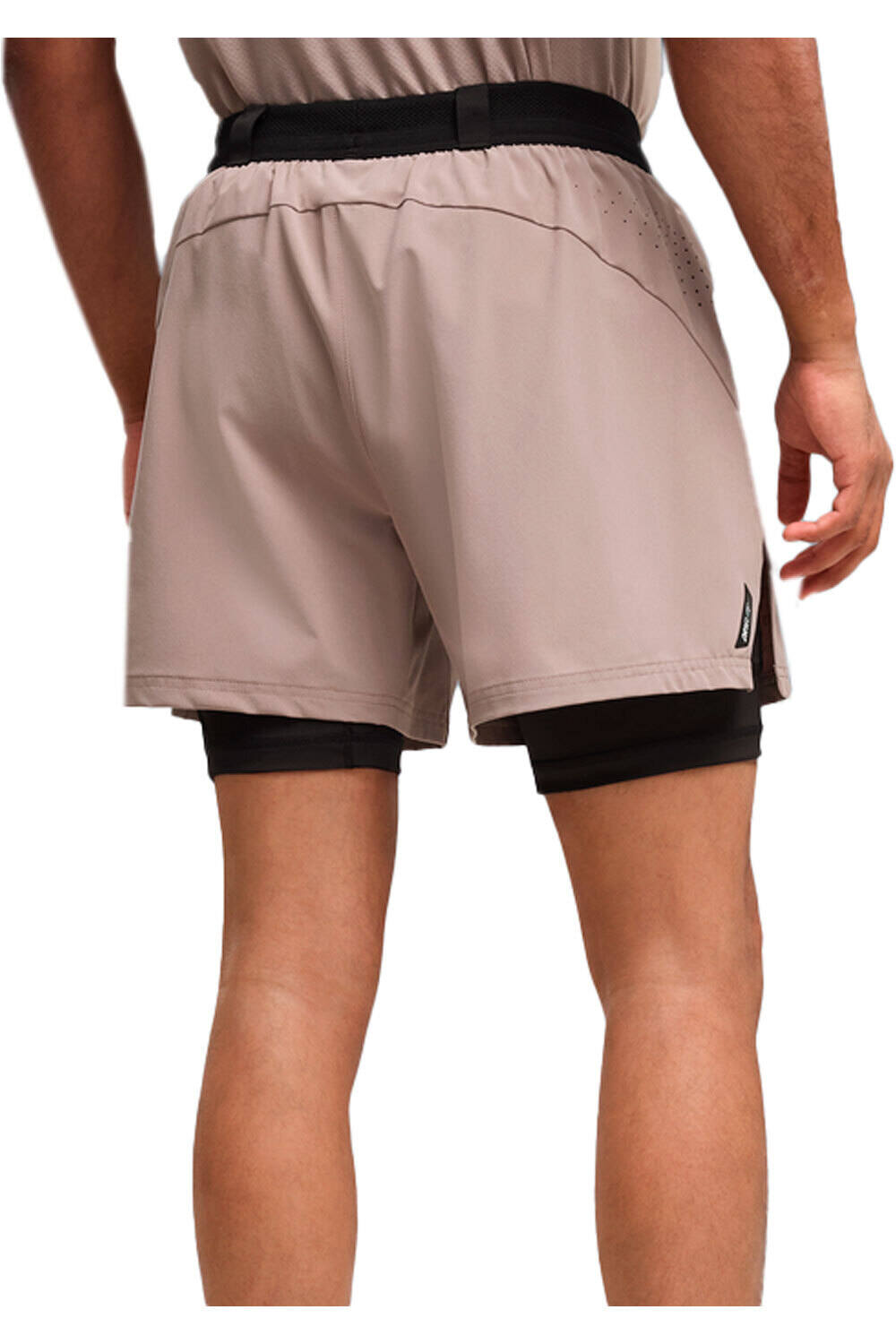 Puma pantalón corto fitness hombre M PUMA x HYROX 2in1 vista trasera