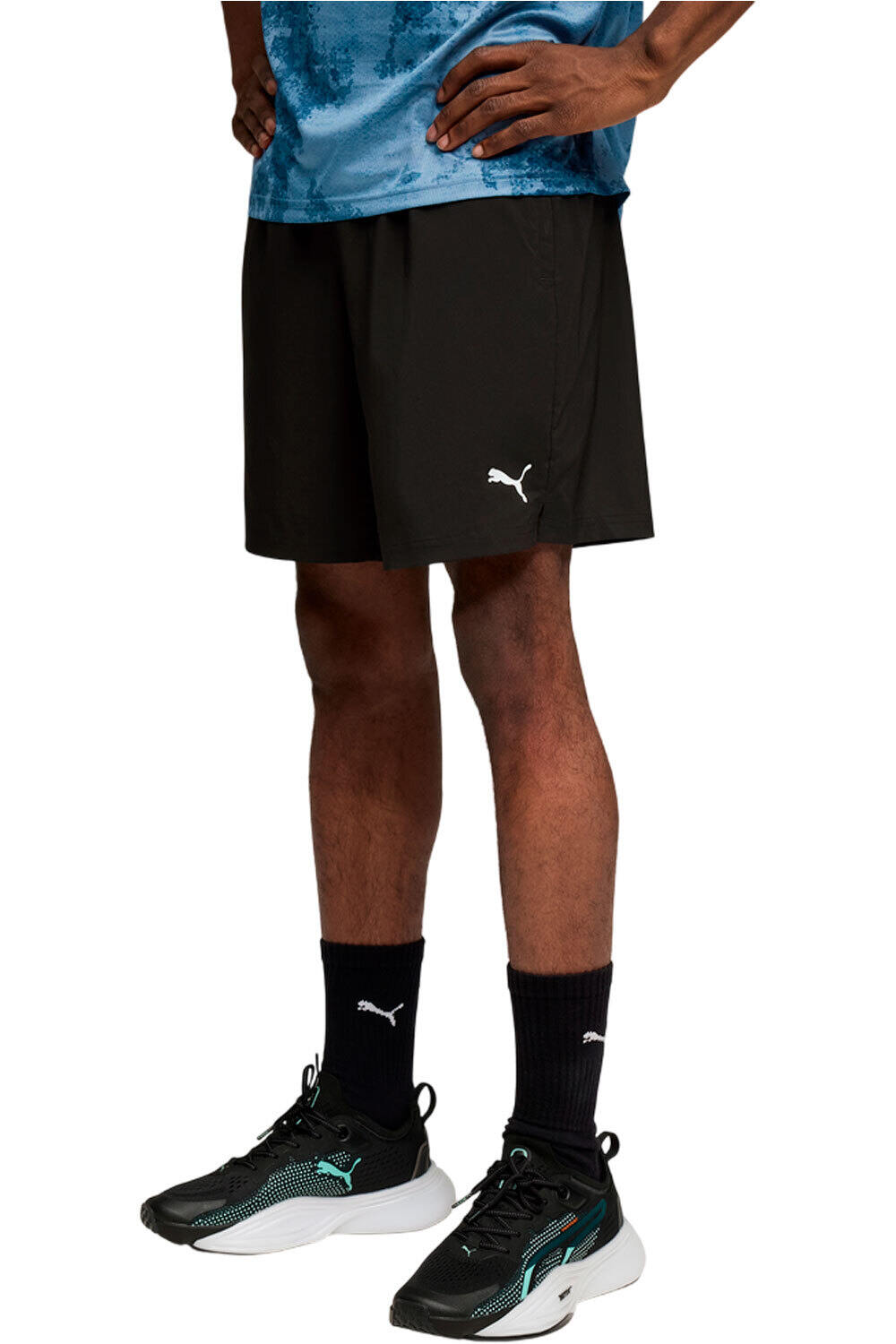 Puma pantalón corto fitness hombre M TAD FOUNDATIONS 7 vista frontal