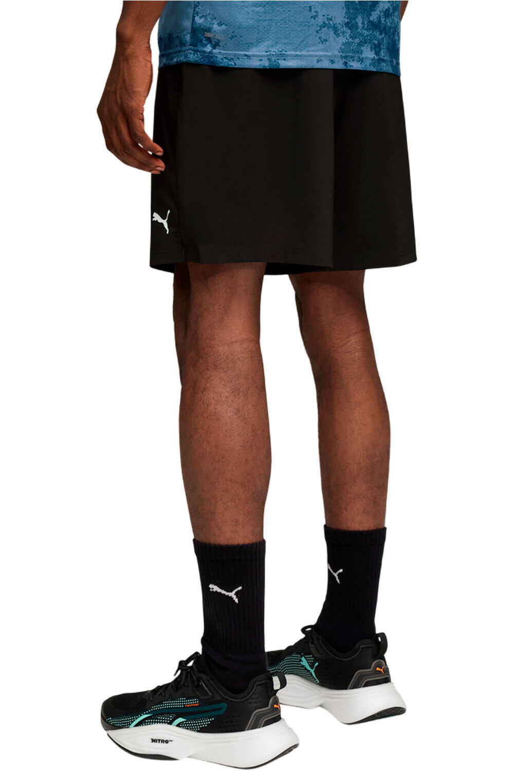 Puma pantalón corto fitness hombre M TAD FOUNDATIONS 7 vista trasera