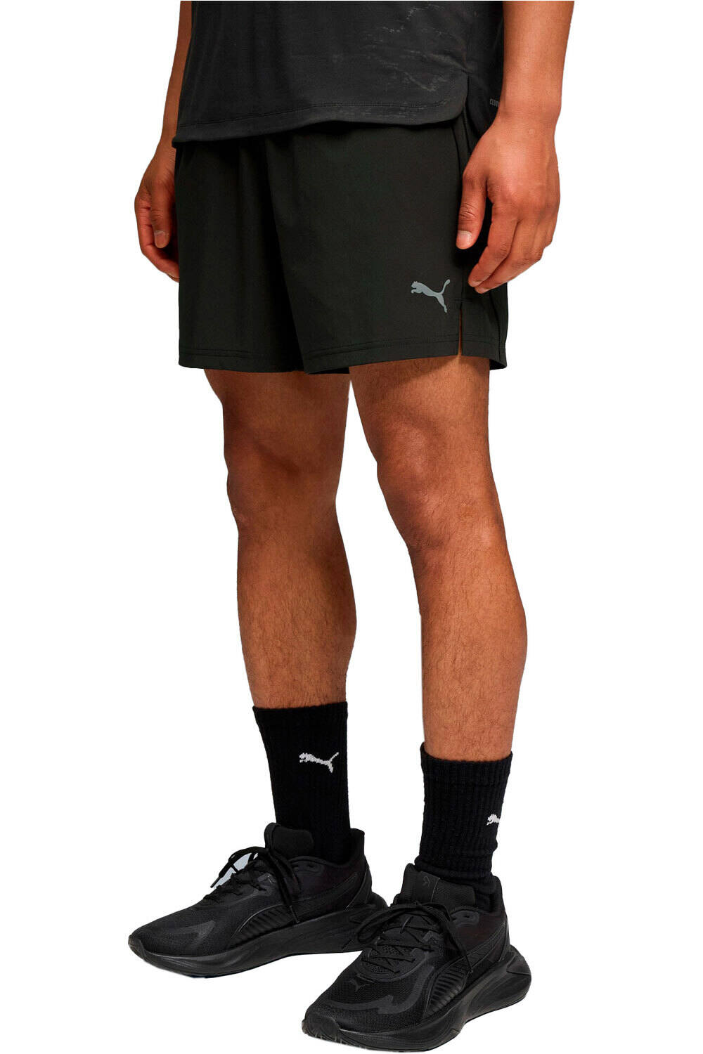 Puma pantalón corto fitness hombre M Tech Training 5 PUL vista frontal