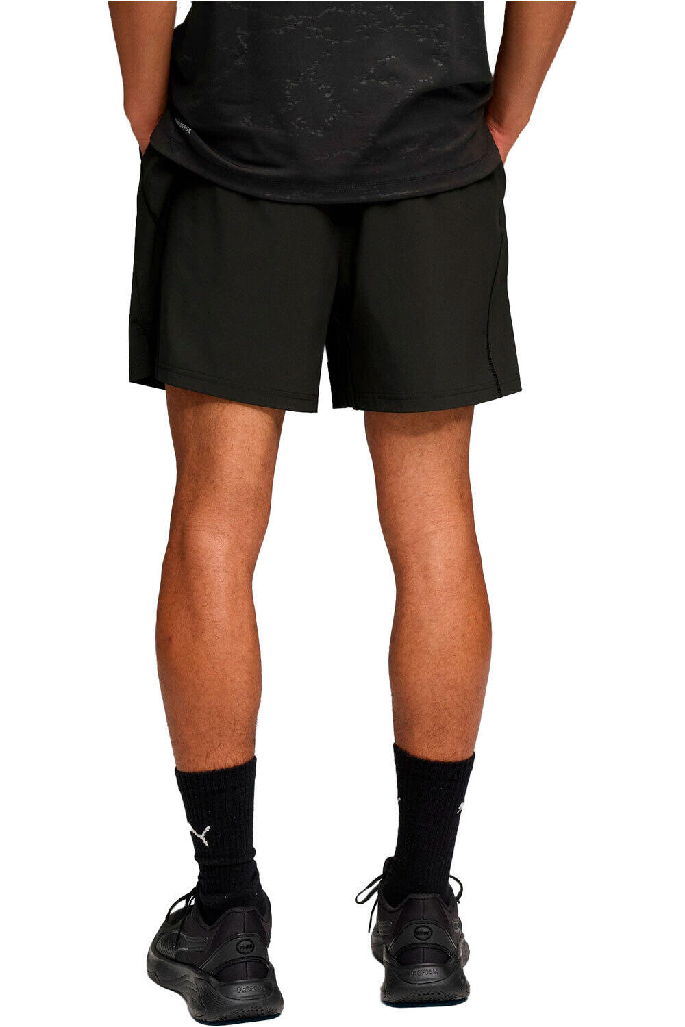 Puma pantalón corto fitness hombre M Tech Training 5 PUL vista trasera