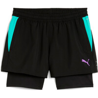 Puma pantalon corto tenis mujer Individual Padel 2in vista detalle