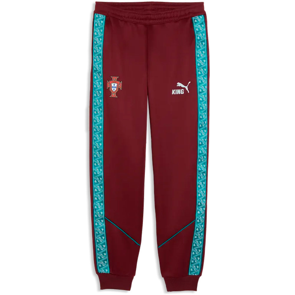Puma pantalón futbol niño FPF KING Anthem Pant vista detalle