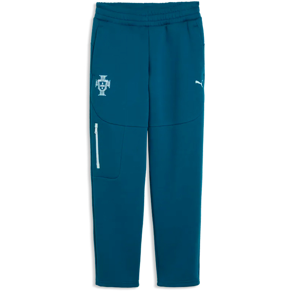 Puma pantalón futbol niño FPF PUMATECH Sweatpa vista frontal