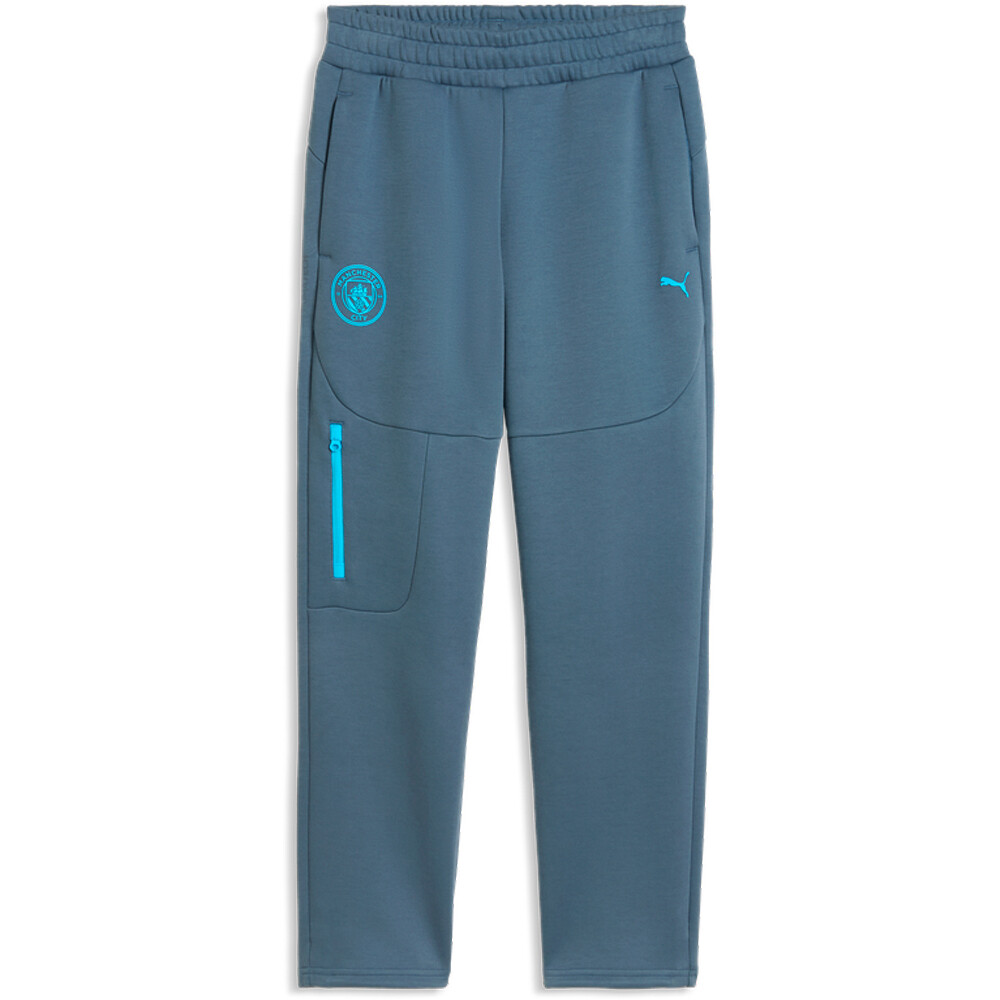 Puma pantalón futbol niño MCFC PUMATECH Sweatp vista detalle