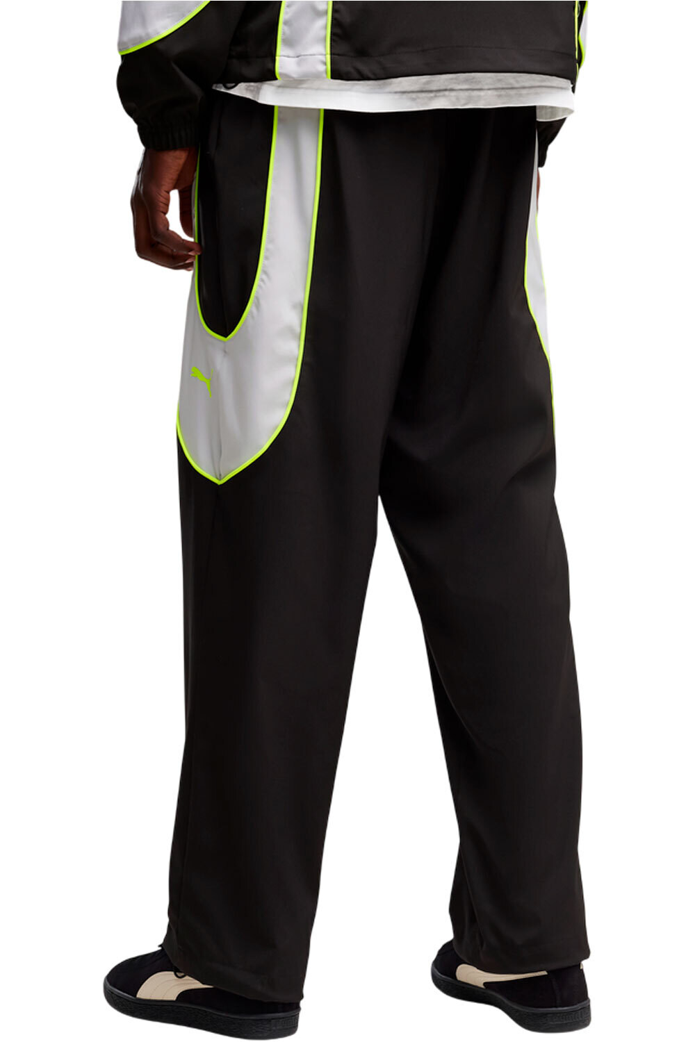Puma pantalón hombre BVB PUMATECH-X Track vista trasera