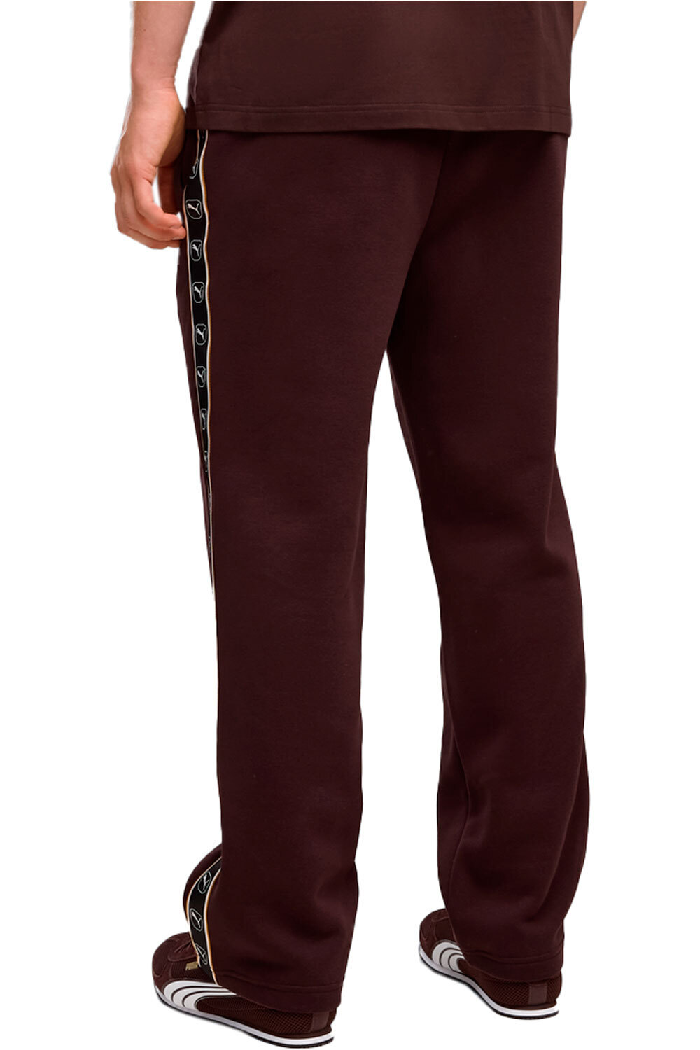 Puma pantalón hombre ESS ELEVATED TAPE Re vista frontal