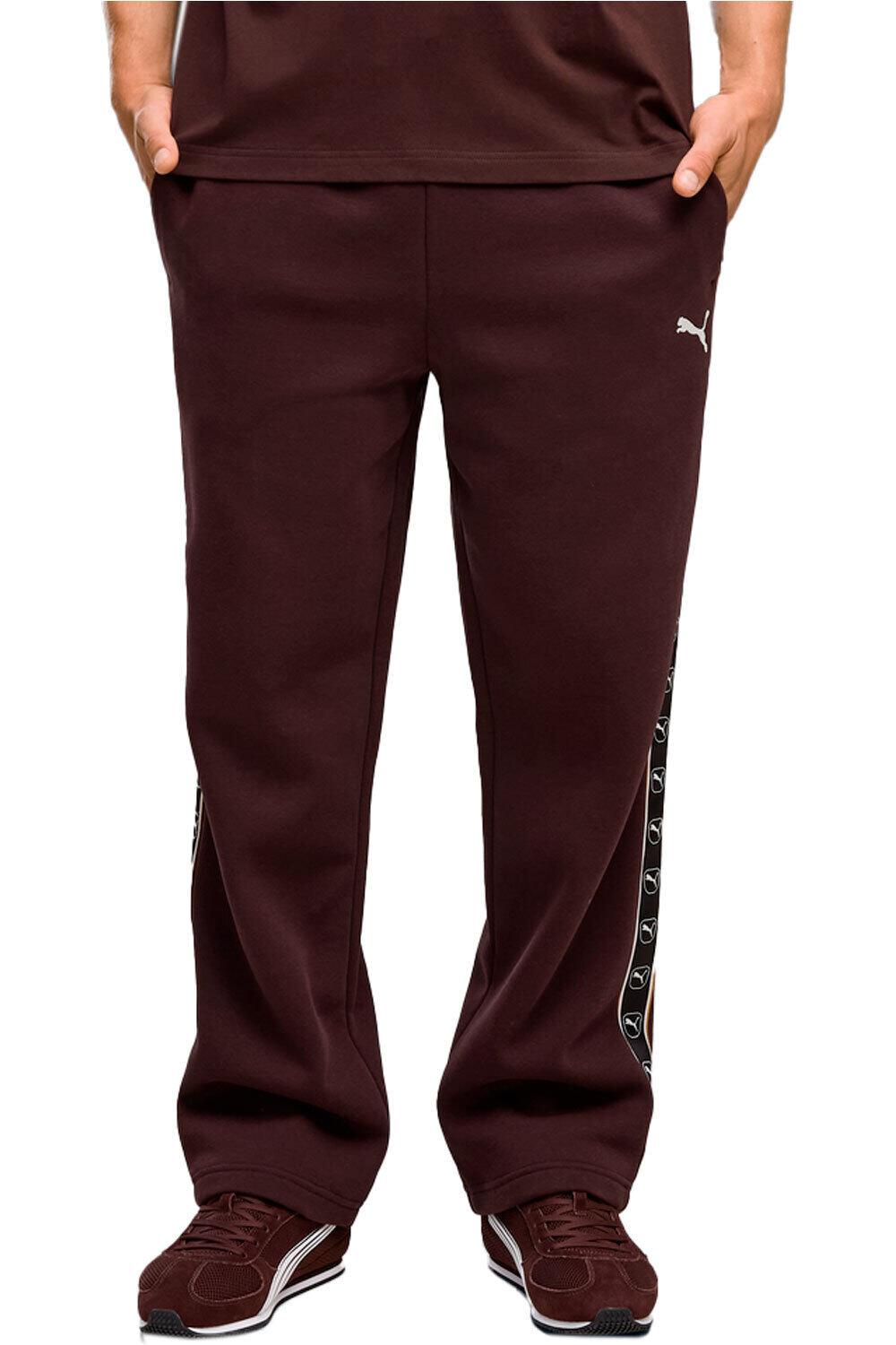 Puma pantalón hombre ESS ELEVATED TAPE Re vista trasera