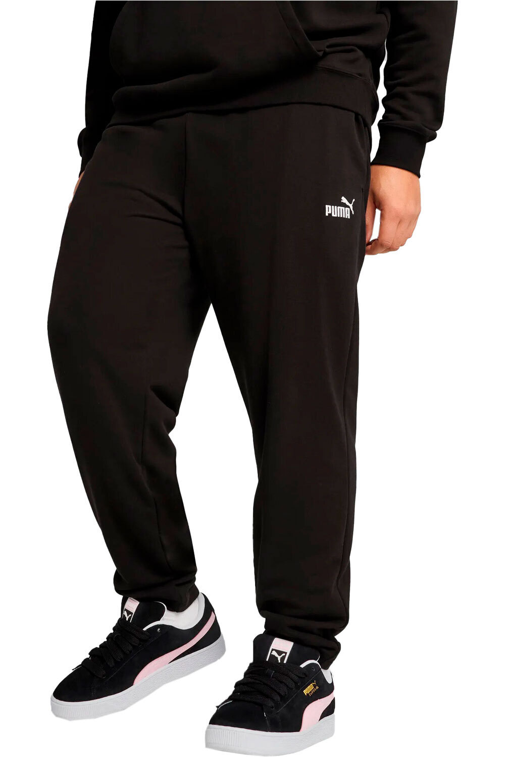 Puma pantalón hombre ESS No. 1 Logo Sweatpants TR op vista frontal