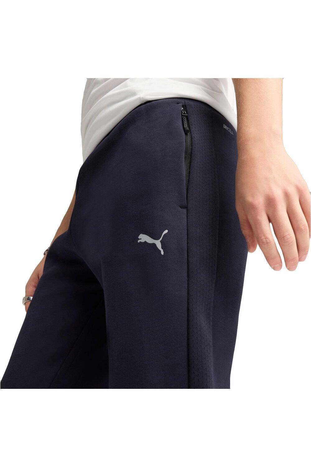 Puma pantalón hombre EVOSTRIPE Pants DK o vista detalle