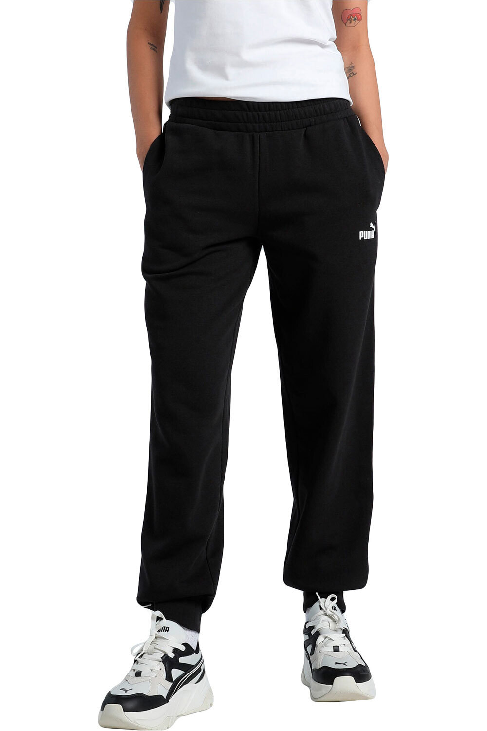 Puma pantalón hombre PUMA SPORT Comfort Sweatpants TR cl vista frontal