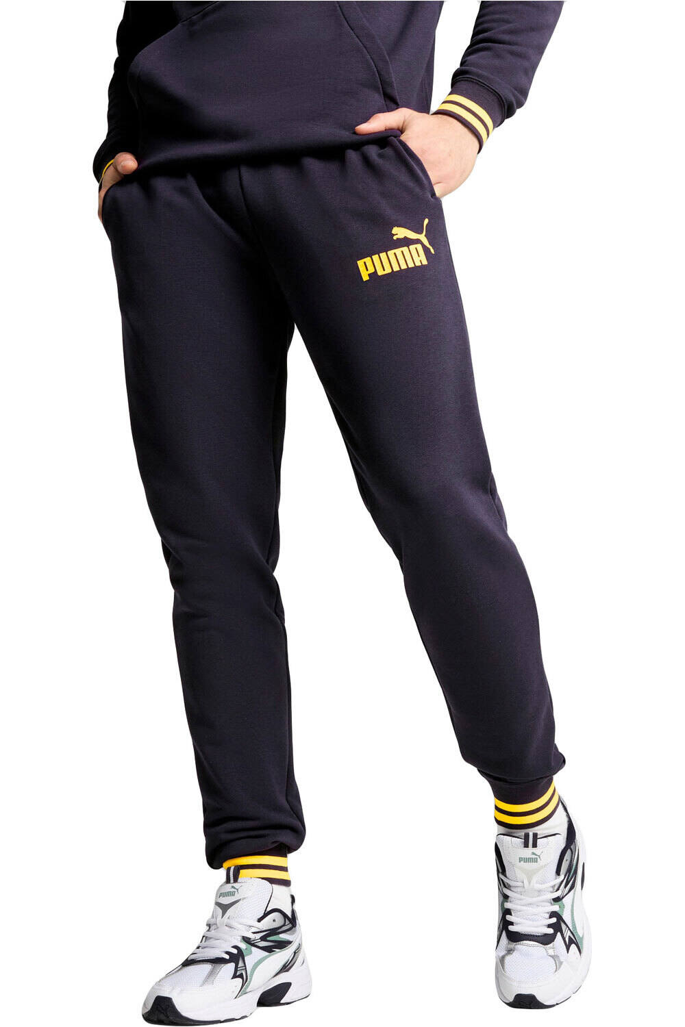 Puma pantalón hombre PUMA UNITED  Sweatpants TR cl vista frontal